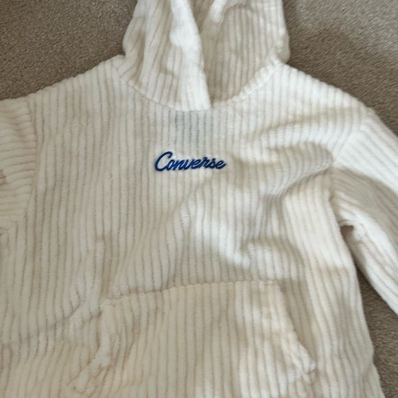 Cream Ribbed Lounge Set - Picture 2 of 6